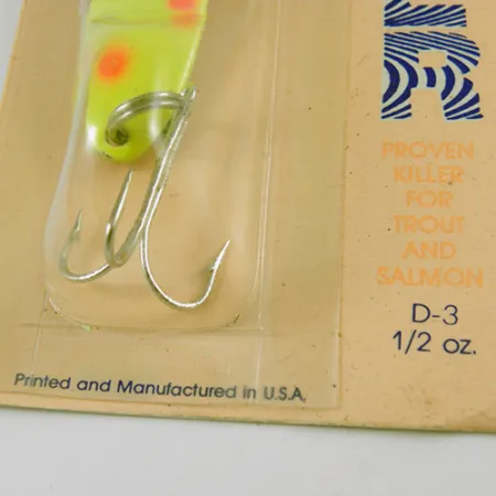 Acme Dazzler #3, żółty/czerwony/nikiel, 17 g błystka wahadłowa #2884