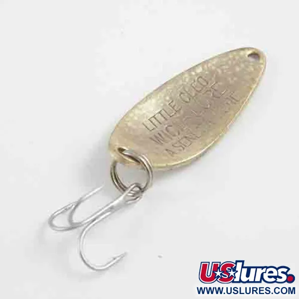 Seneca Little Cleo 2920, Crystal (miedziane łuski, potłuczone szkło) - rzadki kolor, 7 g błystka wahadłowa #2920