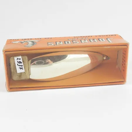 Błystka antyzaczepowa Johnson Silver Minnow, 21 g błystka wahadłowa #2937