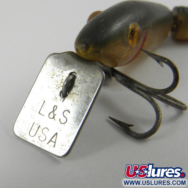 L&S Bait Mirro lure MirrOlure Bass-master, złoty naturalny, 2 g wobler #2949