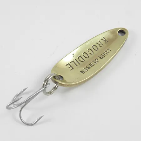 Luhr Jensen Krocodile, złoty/czerwony, 9 g błystka wahadłowa #2965