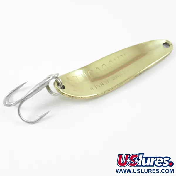 Luhr Jensen Krocodile DIE #3, złoto, 10 g błystka wahadłowa #2975