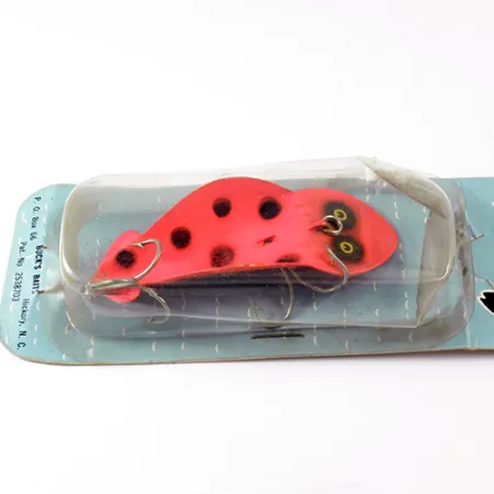 Buck Perry Spoonplug seria 200, czerwony/czarny, 17 g błystka wahadłowa #2978