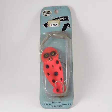 Buck Perry Spoonplug seria 200, czerwony/czarny, 17 g błystka wahadłowa #2978