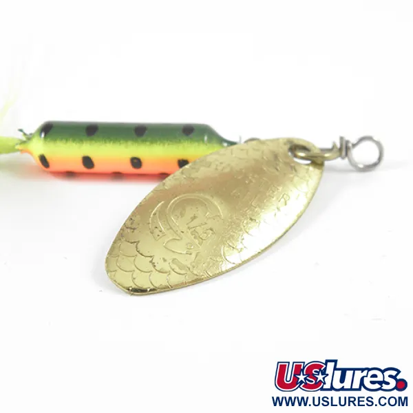 Yakima Bait Worden’s Original Rooster Tail, Ognisty Tygrys (Fire Tiger)/mosiądz, 7 g błystka wahadłowa #3020