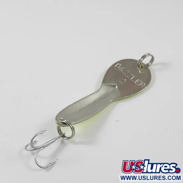 Acme Dazzler #2, żółty/nikiel, 7 g błystka wahadłowa #3021