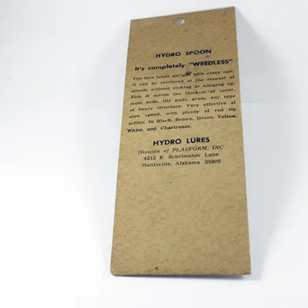 Hydro Lures ​Błystka antyzaczepowa Hydro Spoon, biały/szary, 14 g błystka wahadłowa #14440