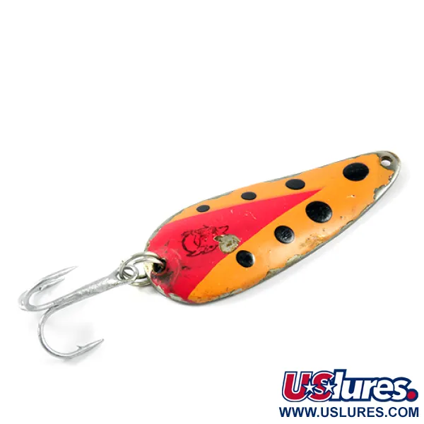 Eppinger Dardevle Imp, pomarańczowy/czerwony/czarny/nikiel, 11 g błystka wahadłowa #3046