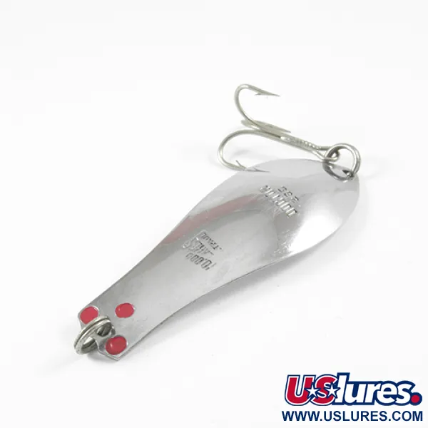 Prescott Spinner Little Doctor 265, nikiel/czerwony, 10 g błystka wahadłowa #3060