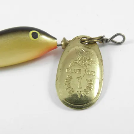 Blue Fox Vibrax Minnow Spin 1, mosiądz, 4 g błystka obrotowa #3064