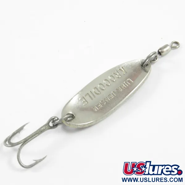 Luhr Jensen Krocodile, pstrąg tęczowy/nikiel, 7 g błystka wahadłowa #3068