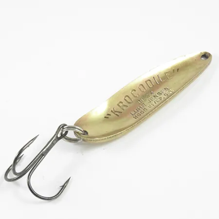 Luhr Jensen Krocodile DIE #4, mosiądz, 21 g błystka wahadłowa #3072