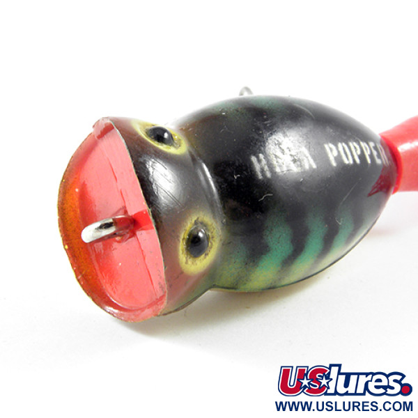  Fred Arbogast Hula Popper, Fire Tiger (Ognisty Tygrys), 8 g wobler #3078