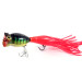  Fred Arbogast Hula Popper, Fire Tiger (Ognisty Tygrys), 8 g wobler #3078