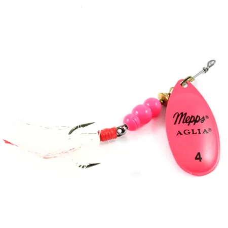 Mepps Aglia Hot Pink 4 Dressed (ogon z futra jelenia)