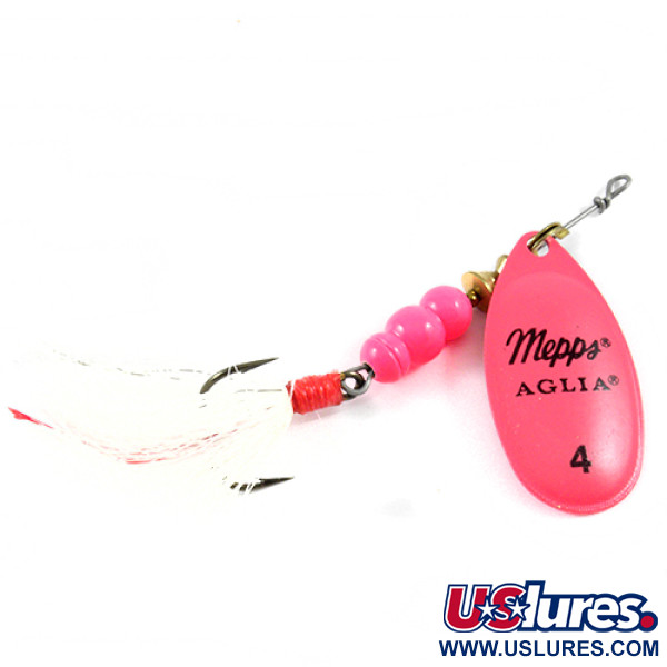 Mepps Aglia Hot Pink 4 Dressed (ogon z futra jelenia)