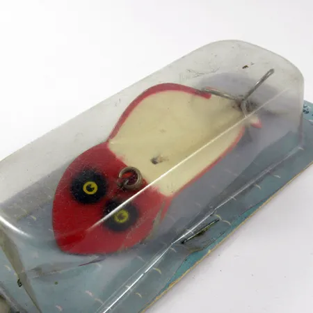 Buck Perry Spoonplug, czerwony/biały, 17 g błystka wahadłowa #3142