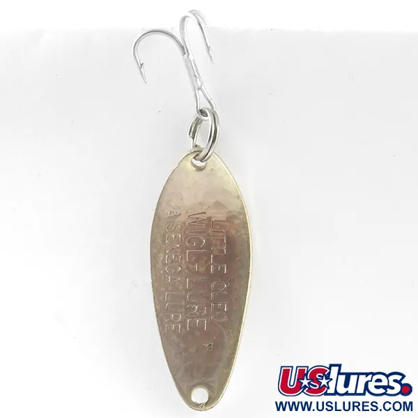 Seneca Little Cleo, Crystal (miedziane łuski, potłuczone szkło) - rzadki kolor, 7 g błystka wahadłowa #3144