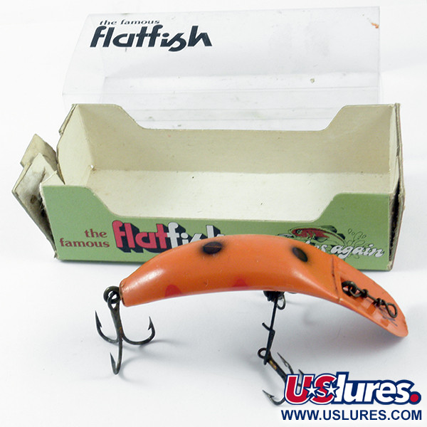 Helin Tackle FlatFish X5, czerwony/czarny, 5,5 g wobler #3148