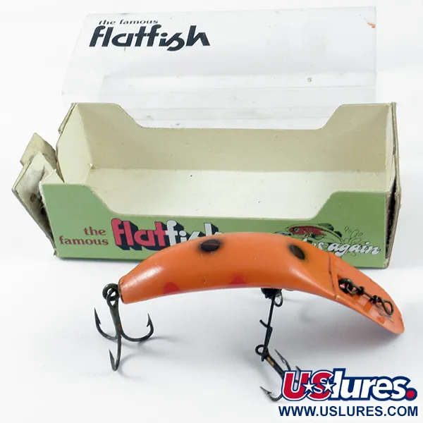 Helin Tackle FlatFish X5, czerwony/czarny, 5,5 g wobler #3148