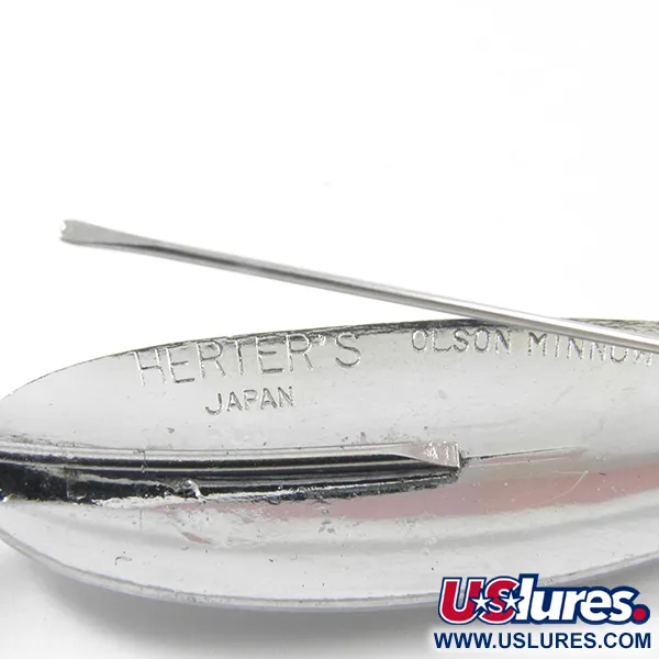 Herter's Olson Minnow, nikiel, 8,5 g błystka wahadłowa #3167