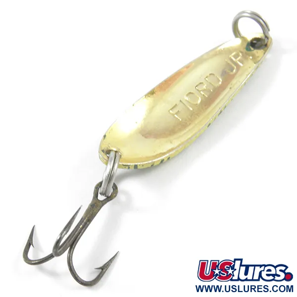 Acme Fiord Spoon Jr, Żaba (zielona/mosiądz), 3,4 g błystka wahadłowa #3187