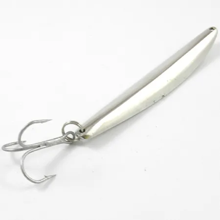 Bay de Noc Swedish Pimple, nikiel/tęcza fiolet, 28 g błystka wahadłowa #3202