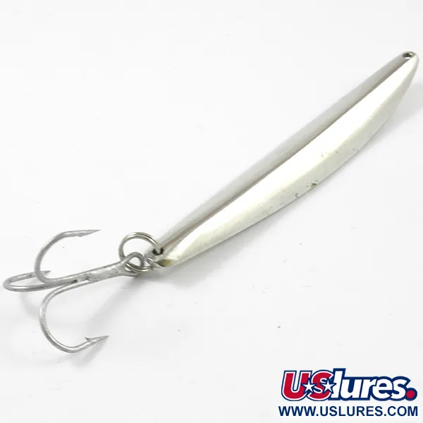  Bay de Noc Swedish Pimple, nikiel/tęcza fiolet, 28 g błystka wahadłowa #3202