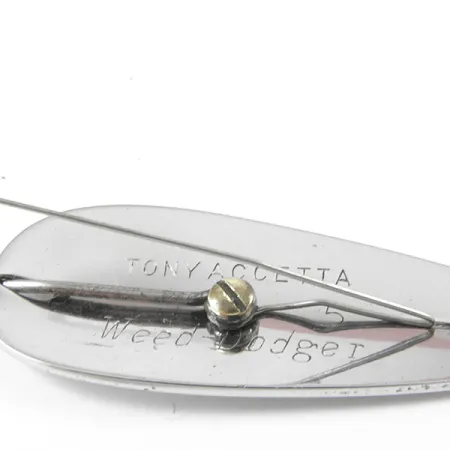 Błystka antyzaczepowa Tony Accetta Weed Doger, nikiel, 10 g błystka wahadłowa #3211
