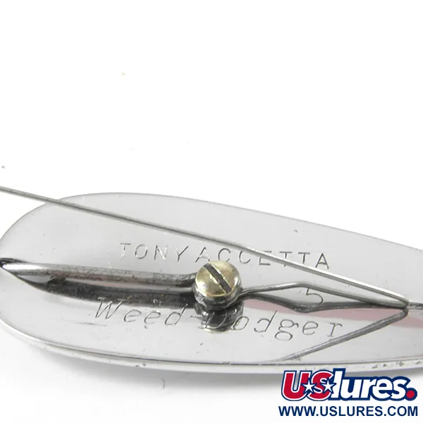  Błystka antyzaczepowa Tony Accetta Weed Doger, nikiel, 10 g błystka wahadłowa #3211