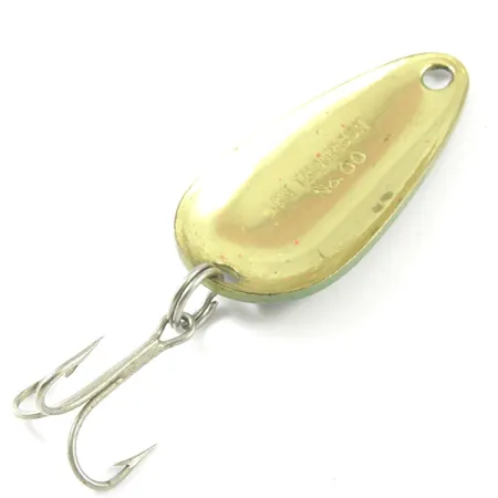 Len Thompson #00, zielony/czarny/mosiądz, 14 g błystka wahadłowa #3217