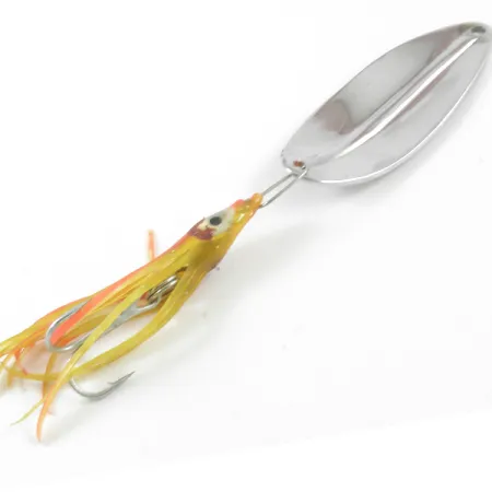 TODDCO Main liner Squid, czerwony brokat/nikiel, 14 g błystka wahadłowa #3221