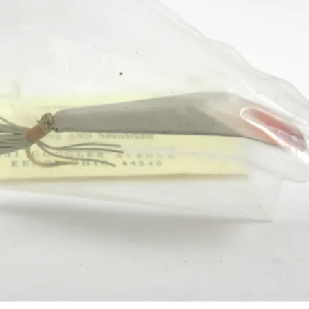 Błystka antyzaczepowa Barney Spoons, biały/czerwony, 7 g błystka wahadłowa #3227