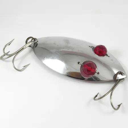 Hofschneider Red Eye Muskie, nikiel/czerwone oczy, 70 g błystka wahadłowa #3234