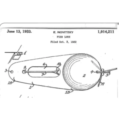 James Aitken Muskielure, nikiel, 21 g błystka wahadłowa #11652