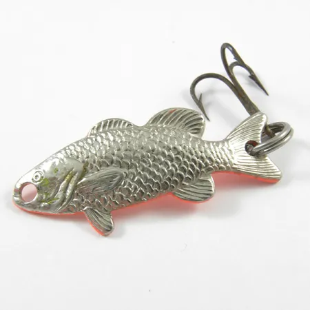 Unknown Flash Fish UV (świeci w ultrafiolecie), nikiel/UV - świeci w ultrafiolecie, 3,4 g błystka wahadłowa #3254