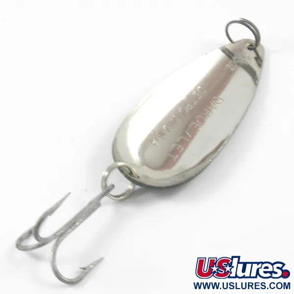 Eppinger Dardevle Dardevlet, Żaba (żółty, zielony, nikiel), 21 g błystka wahadłowa #3284