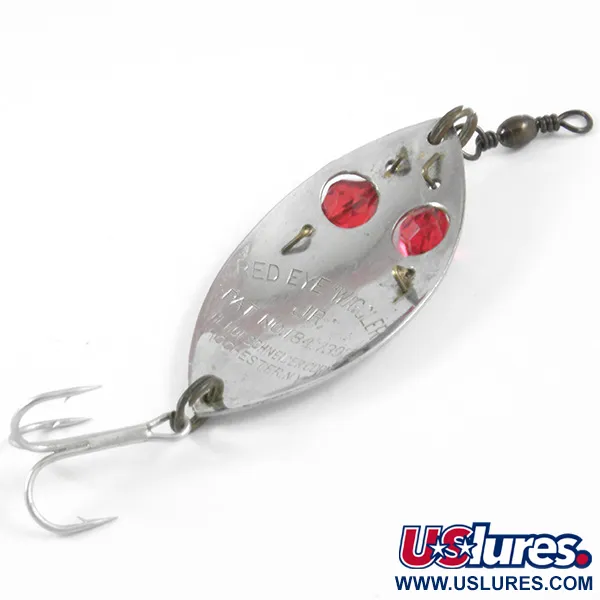 Hofschneider Red Eye Junior, nikiel/czerwone oczy, 13 g błystka wahadłowa #3290