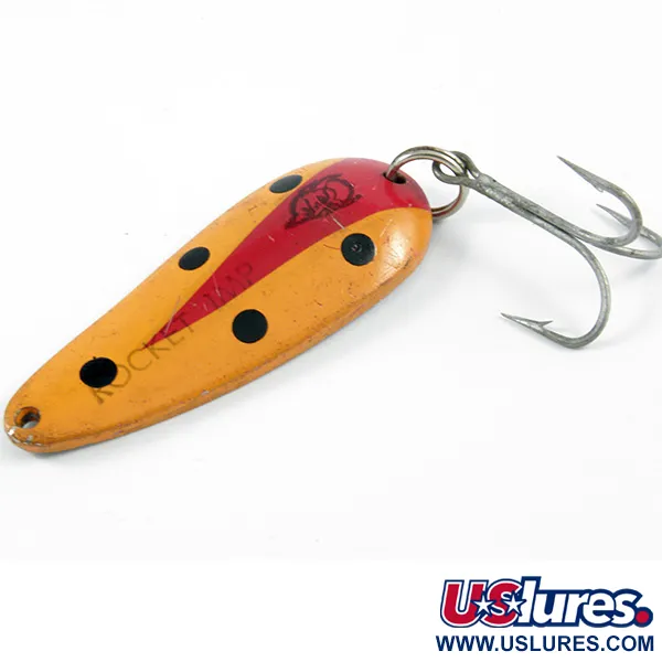 Eppinger Dardevle Rok't Imp, pomarańczowy/czarny/czerwony/nikiel, 21 g błystka wahadłowa #3292