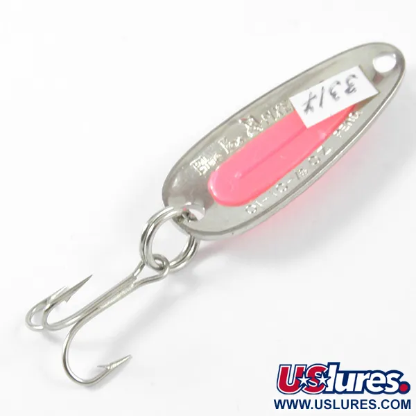  Blue Fox Pixee UV (świeci w ultrafiolecie), nikiel/malinowy, 4,5 g błystka wahadłowa #3317