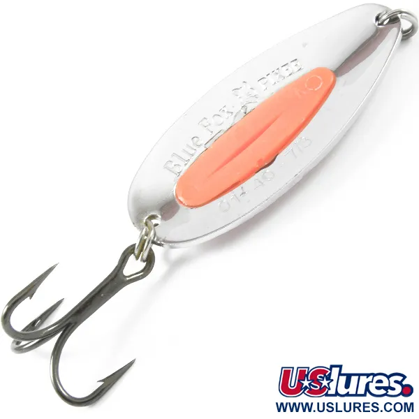  Blue Fox Pixee UV (świeci w ultrafiolecie), nikiel/pomarańczowy, 24 g błystka wahadłowa #3331