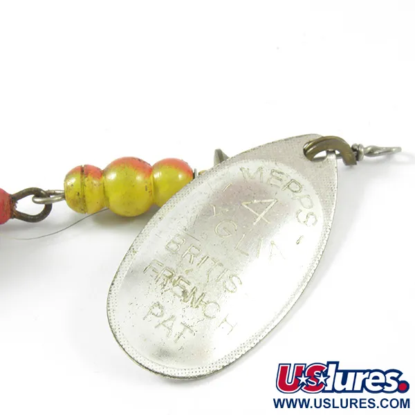  Mepps Aglia 4 dressed, srebro, 10 g błystka obrotowa #3350