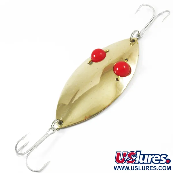 Hofschneider Red Eye Wiggler, złote/czerwone oczy, 25 g błystka wahadłowa #3359