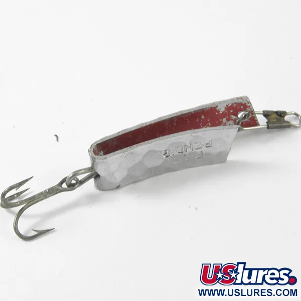 South Bend Super-Duper 501, młotkowany srebrny/czerwony, 2,5 g błystka wahadłowa #3367