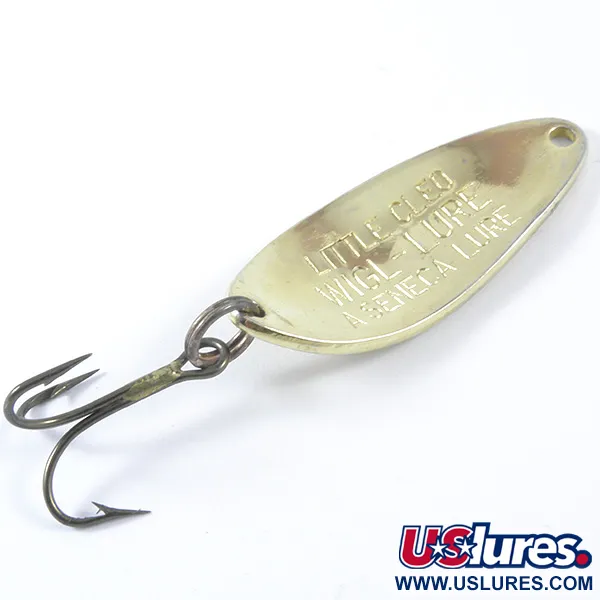 Seneca Little Cleo, złoty/żółty, 7 g błystka wahadłowa #3383