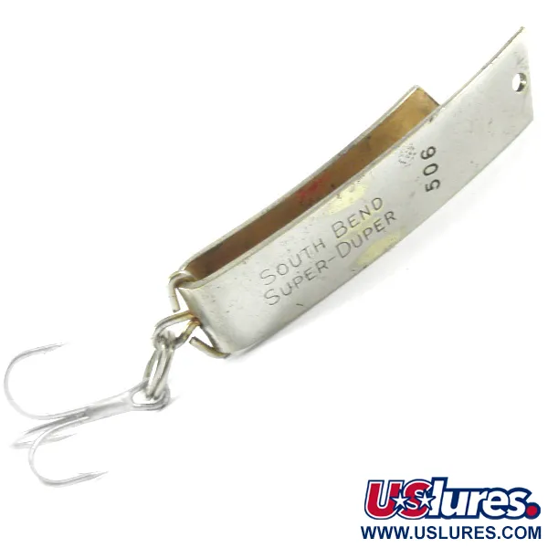 South Bend Super-Duper 506, nikiel, 7 g błystka wahadłowa #3393