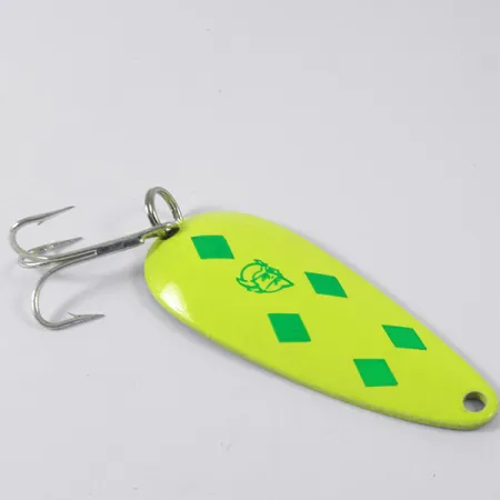 Eppinger Dardevle Imp 3407, żółty/zielony/nikiel, 11 g błystka wahadłowa #3407