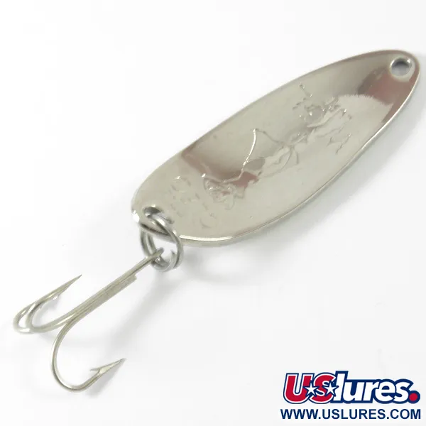 Seneca Little Cleo (Hula Girl, świeci w ciemności), niebieski/biały/nikiel Glow - świeci w ciemności, 10 g błystka wahadłowa #3436