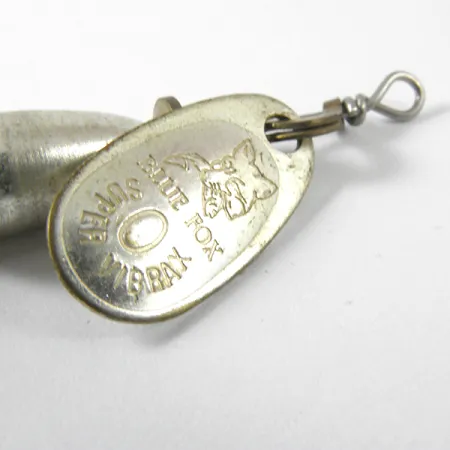 Blue Fox Super Vibrax 0 Foxtail, srebro, 3,4 g błystka obrotowa #3460