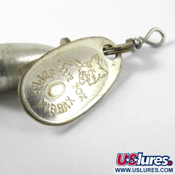 Blue Fox Super Vibrax 0 Foxtail, srebro, 3,4 g błystka obrotowa #3460